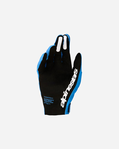 Guanti Alpinestars Supertech MX - Bianco/Nero/Rosso Fuoco