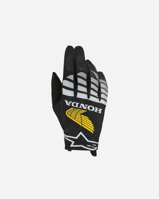 Gants Alpinestars Honda Radar - Noir/Gris/Jaune