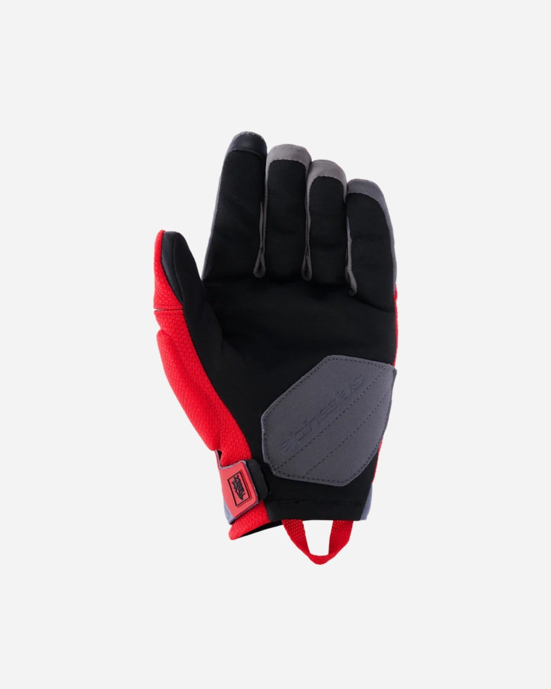 Alpinestars Durack Gloves - Bright Red/Mid Gray