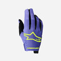 Alpinestars Radar Handschuhe – Lila/Fluoreszierendes Gelb
