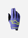 Gants Alpinestars Radar - Violet/Jaune Fluo
