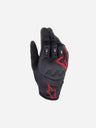Gants Alpinestars Techdura - Rouge feu/Noir