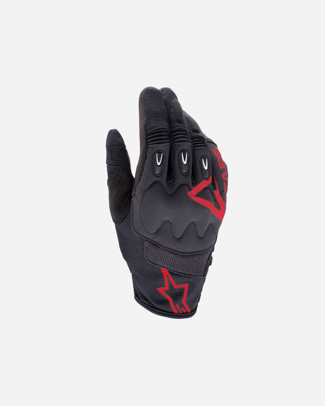 Gants Alpinestars Techdura - Rouge feu/Noir