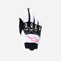 Gants femme Alpinestars Full Bore V2 - Blanc/Rose Fluo/Noir
