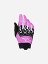 Gants femme Alpinestars Full Bore V2 - Blanc/Rose Fluo/Noir