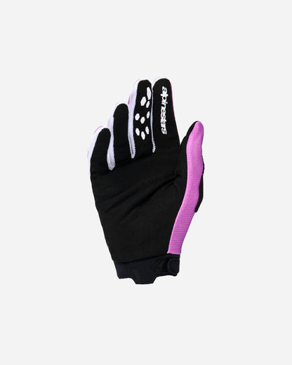 Gants femme Alpinestars Full Bore V2 - Blanc/Rose Fluo/Noir