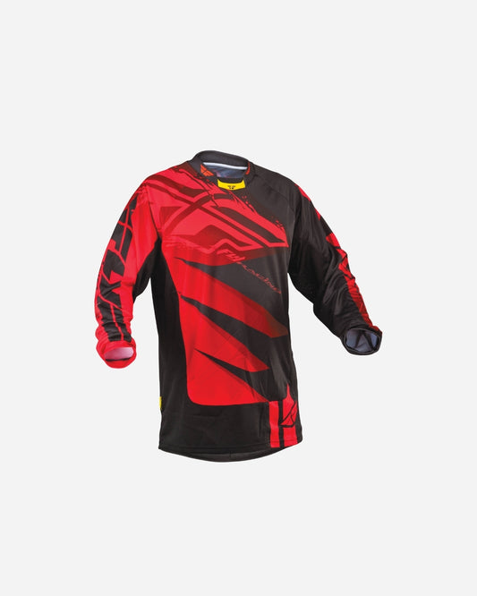 Maillot Fly Racing Kinetic Mesh - Rouge/Noir
