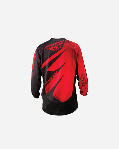 Maillot Fly Racing Kinetic Mesh - Rouge/Noir
