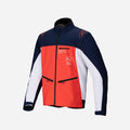 Giacca softshell Alpinestars Lite-Dura - Blu navy/Arancione brillante/Bianco
