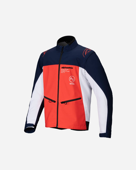 Veste softshell Alpinestars Lite-Dura - Marine/Orange vif/Blanc