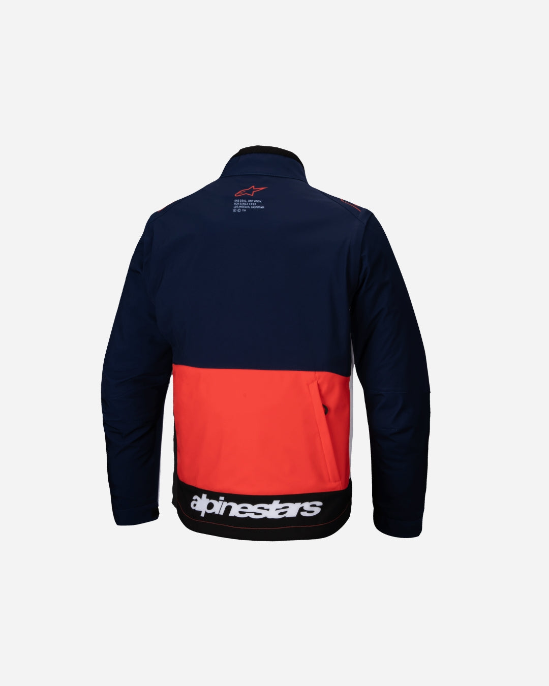 Veste softshell Alpinestars Lite-Dura - Marine/Orange vif/Blanc
