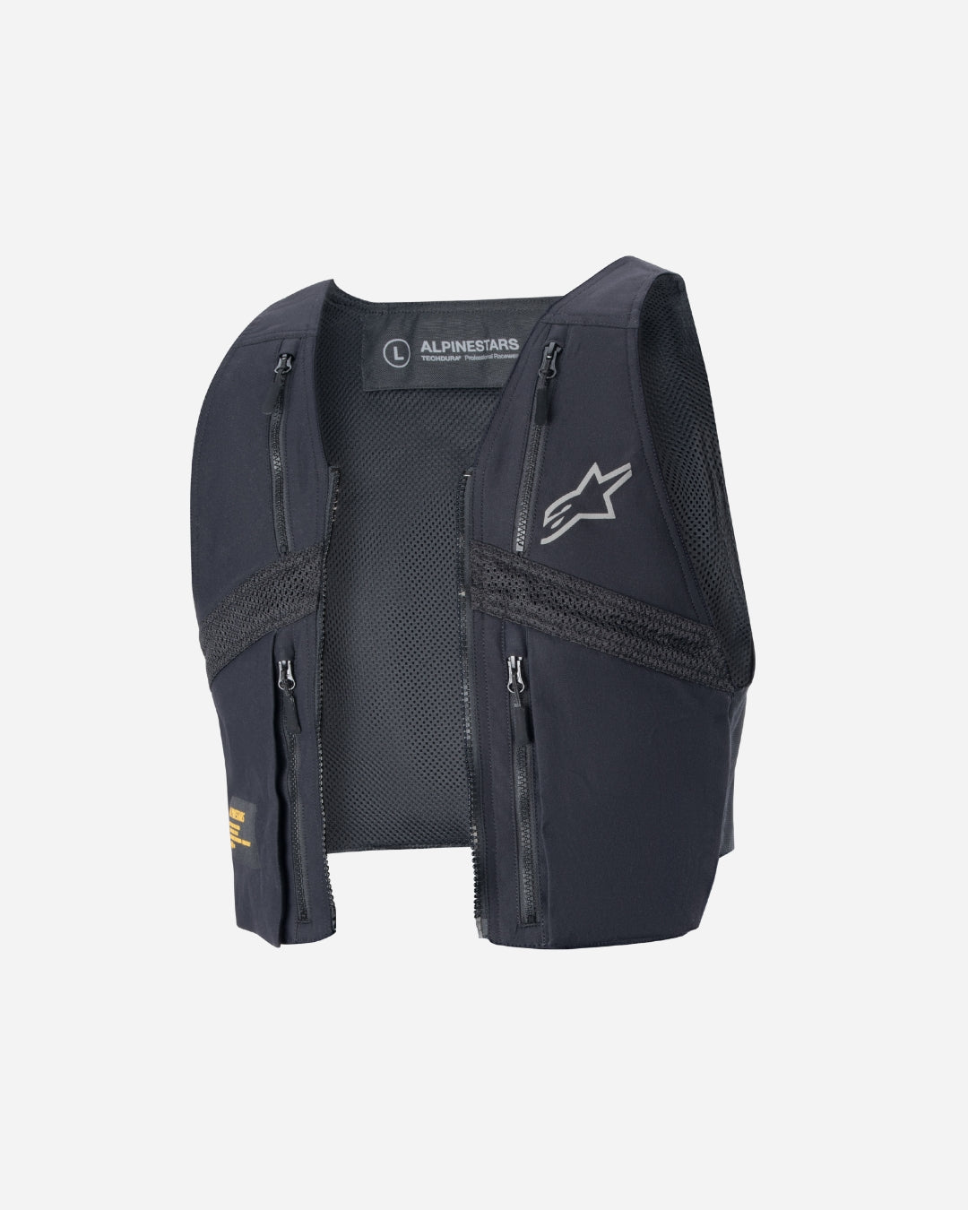 Veste de protection Alpinestars Techdura - Noir/Réfléchissant