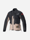 Veste de protection Alpinestars Techdura - Noir/Marron faucon