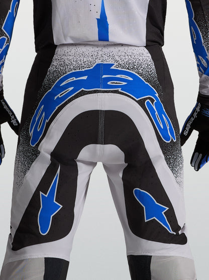Alpinestars Supertech Hiten AFD Hose - Schwarz/Helllila/Blithe Blue