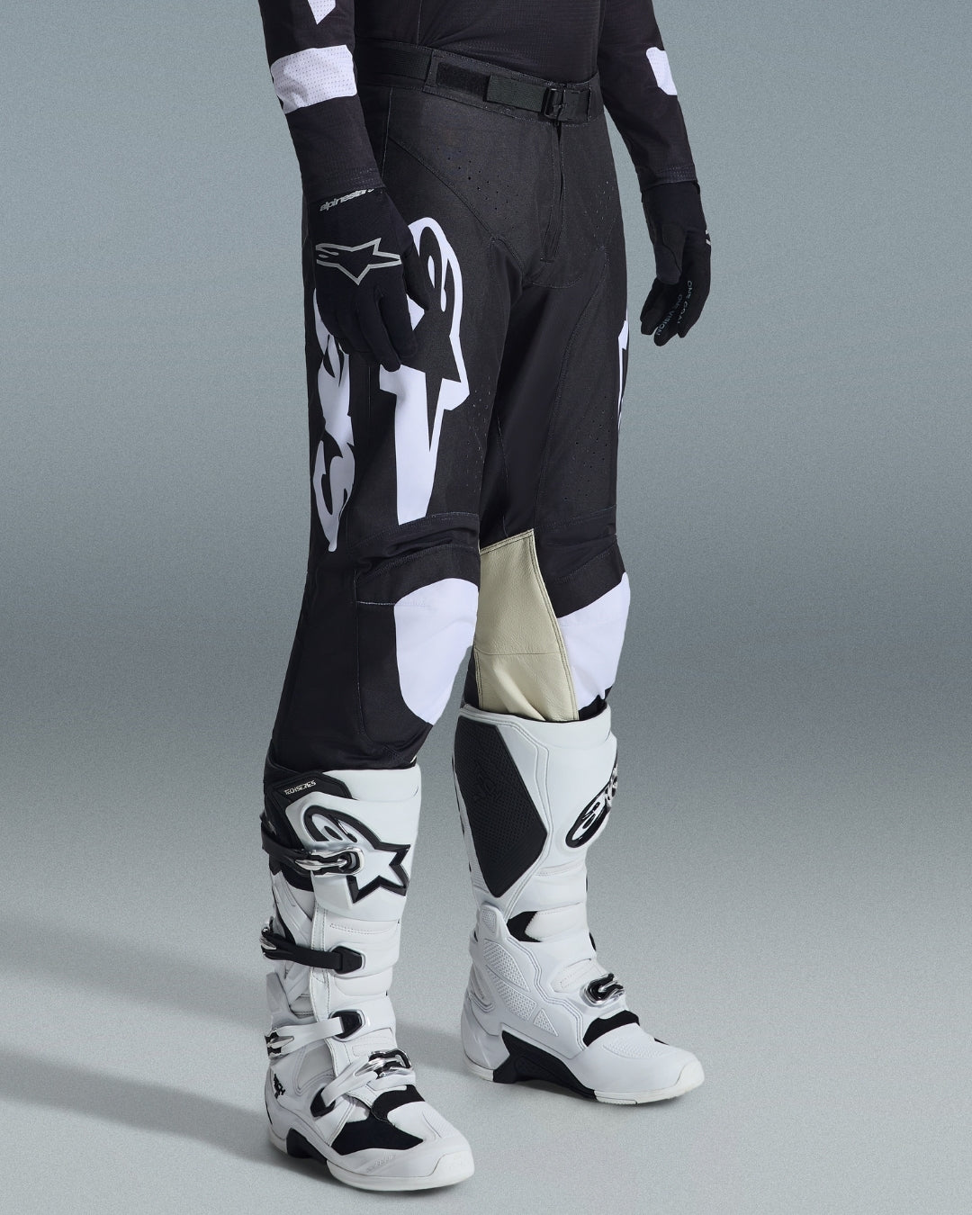 Pantalon Alpinestars Racer Air Riway - Noir/Blanc