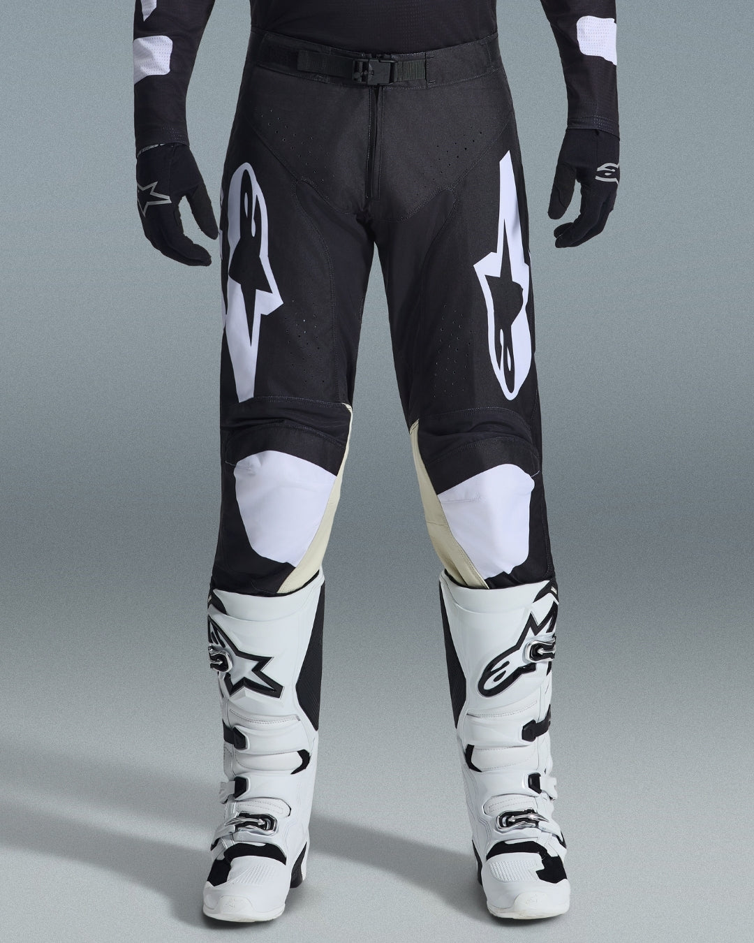 Pantalon Alpinestars Racer Air Riway - Noir/Blanc