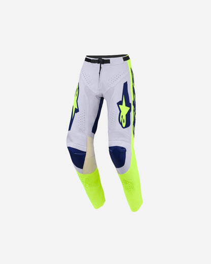 Pantalon Alpinestars Racer Air Riway - Gris clair/Jaune Fluo/Bleu