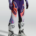 Pantaloni Alpinestars Supertech Dyna - Viola chiaro/Viola scuro/Rosa fluo