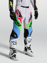 Alpinestars Supertech Dyna Hose - Helllila/Grün Fluo/Schwarz