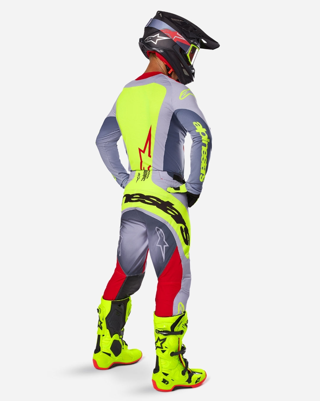 Pantalon Alpinestars Techstar Melt - Rouge