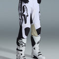Pantalon Alpinestars Racer Riway - Blanc/Noir
