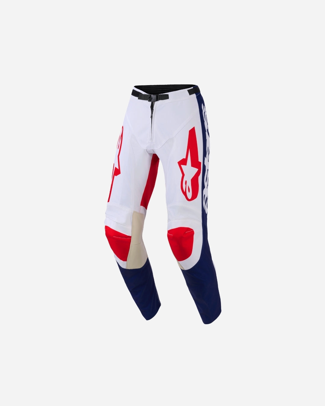 Pantalon Alpinestars Racer Riway - Blanc/Bleu/Rouge