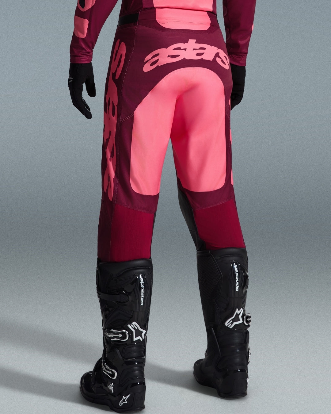 Pantalon Alpinestars Racer Riway - Rouge foncé/Corail