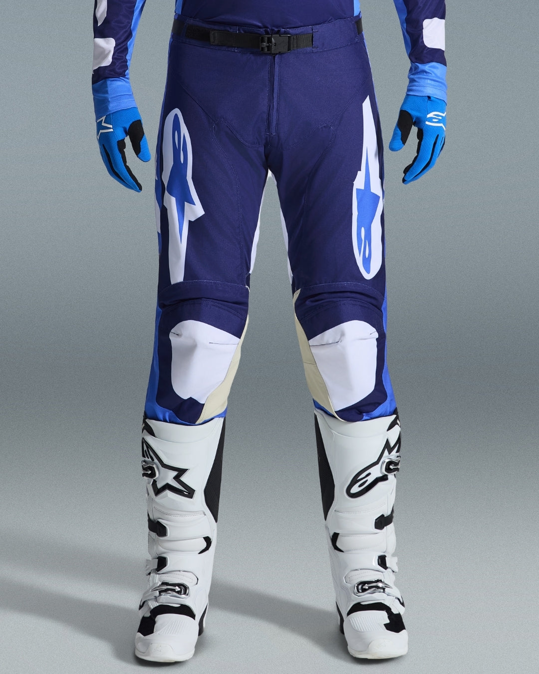 Pantalon Alpinestars Racer Riway - Bleu UCLA/Blanc