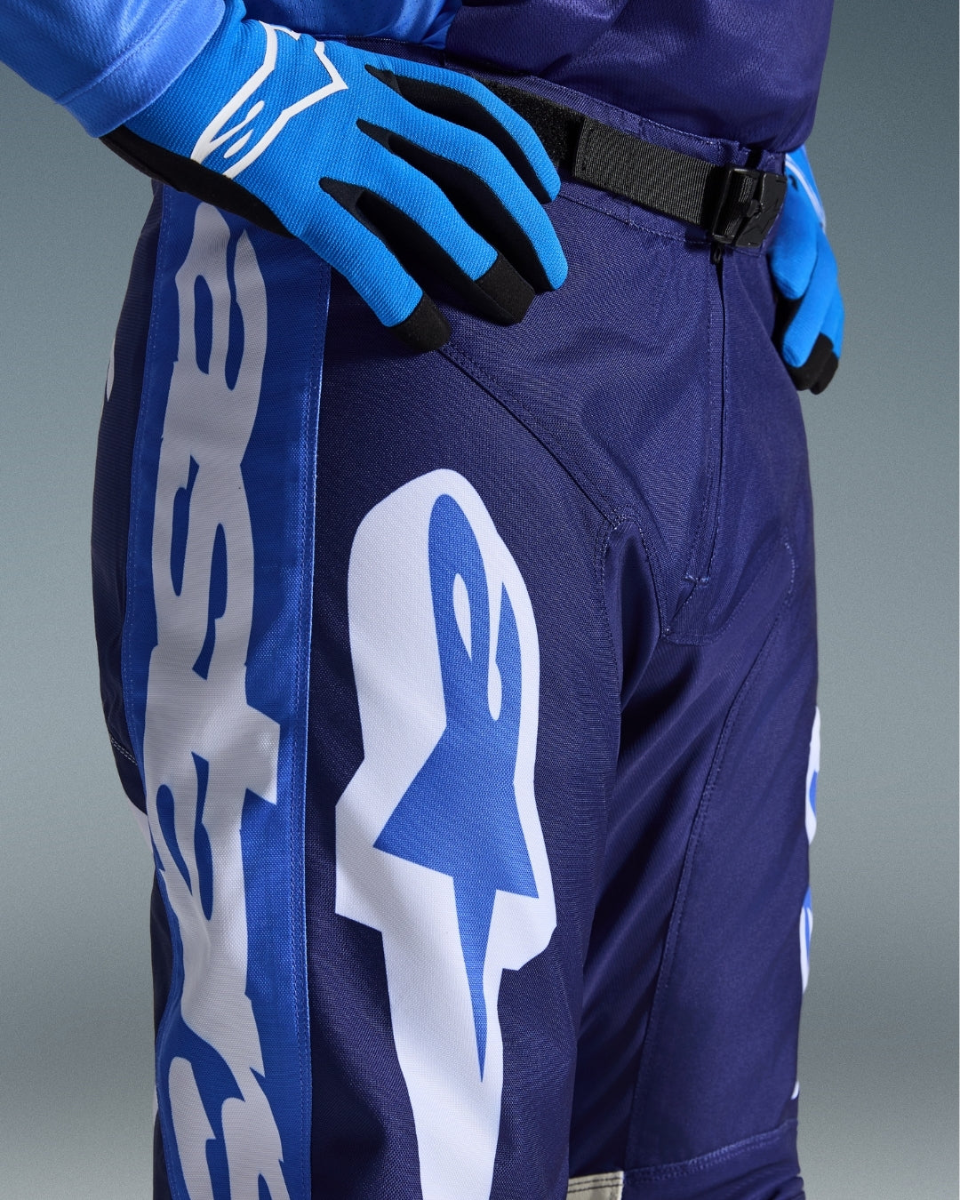 Pantalon Alpinestars Racer Riway - Bleu UCLA/Blanc