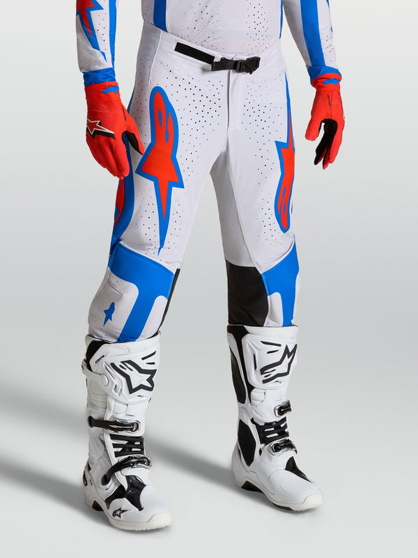 Alpinestars Supertech Vesta Hose - Helllila/Cardinal Rot