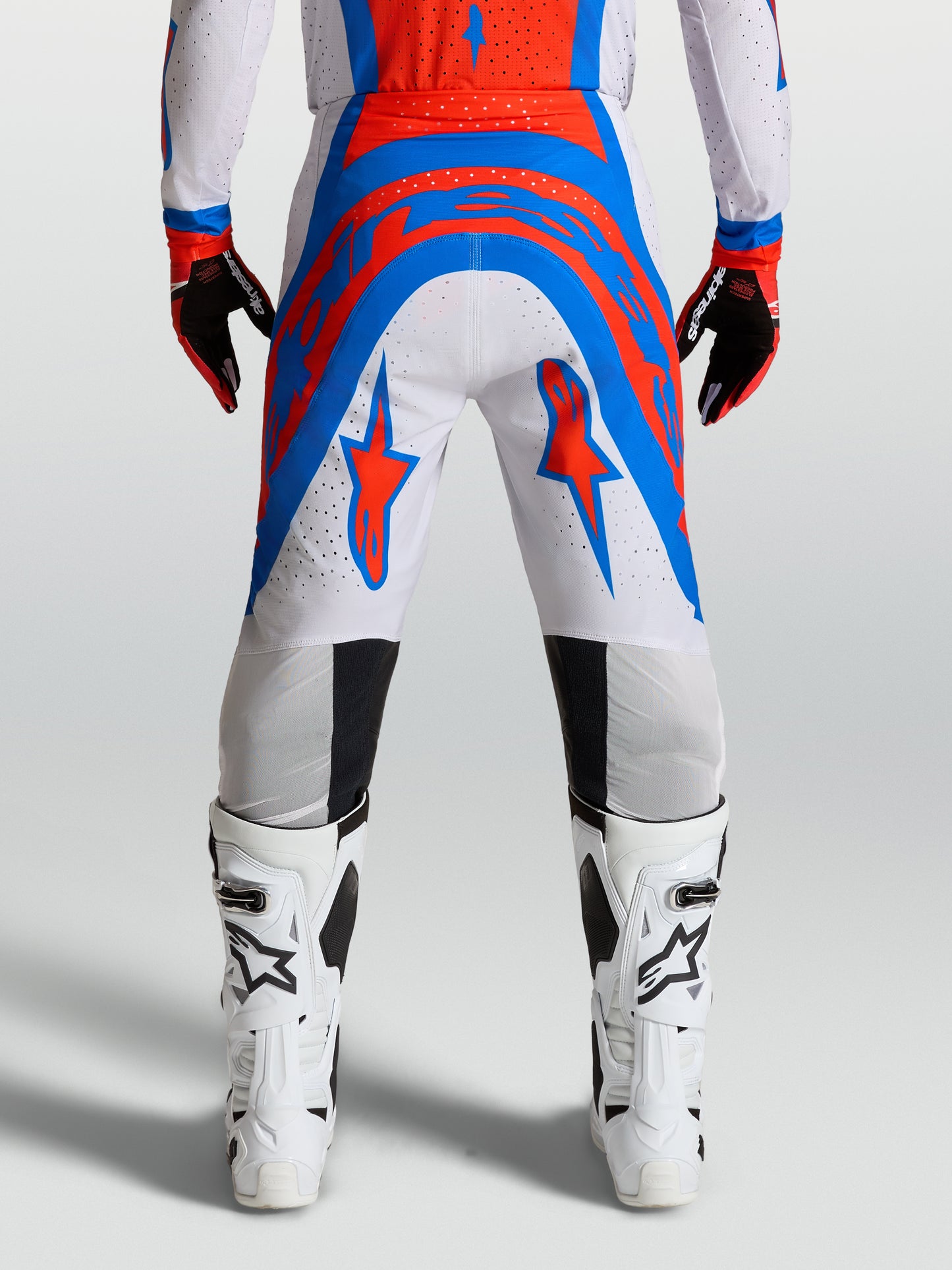 Alpinestars Supertech Vesta Pants - Light Lilac/Cardinal Red