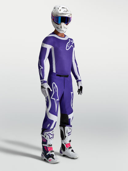 Pantalon Alpinestars Supertech Vesta - Bleu foncé/Blanc