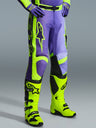 Pantalon Alpinestars Racer Portl - Violet/Jaune Fluo