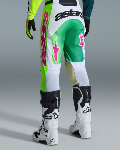 Pantalon Alpinestars Racer Portl - Vert/Blanc/Noir