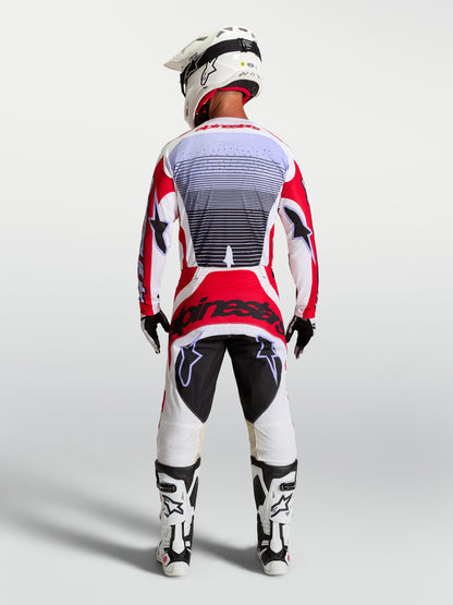 Alpinestars Techstar Maven Pants - Fire Red/White/Lavender/Black