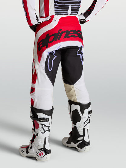 Alpinestars Techstar Maven Pants - Fire Red/White/Lavender/Black
