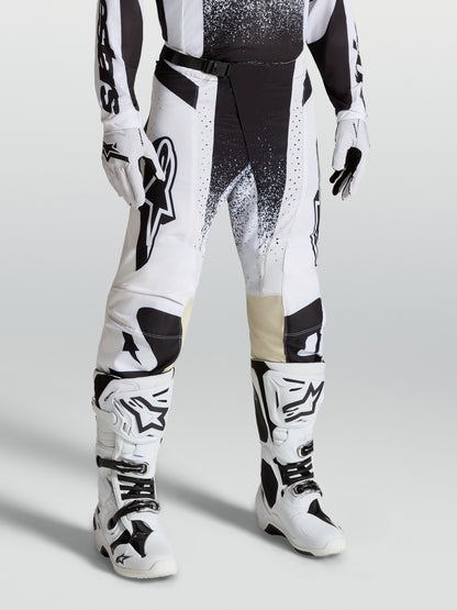 Pantalon Alpinestars Techstar Swan - Blanc/Noir