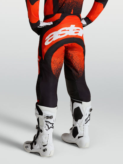Alpinestars Techstar Swan Hose - Cardinal Rot/Schwarz/Weiß