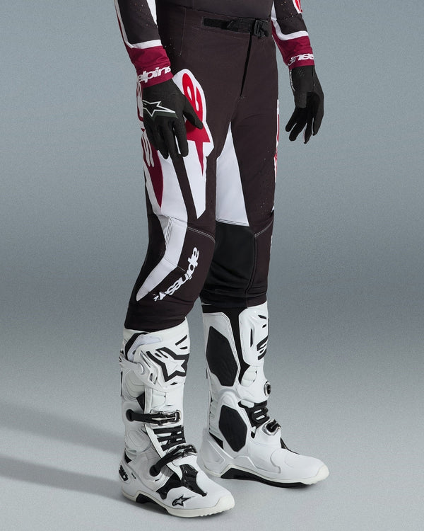 Pantalon Alpinestars Supertech Afd Vista - Noir/Rouge/Blanc