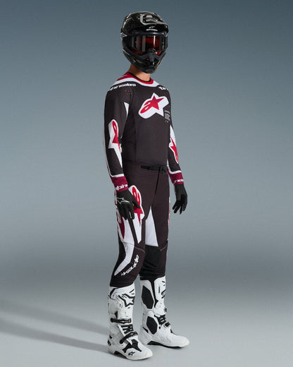 Pantalon Alpinestars Supertech Afd Vista - Noir/Rouge/Blanc
