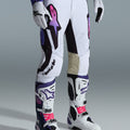 Pantalon Alpinestars Supertech Afd Vista - Blanc/Violet/Noir