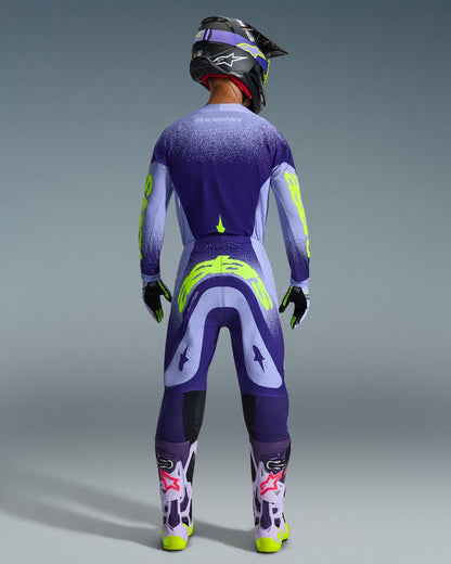 Pantalon Alpinestars Supertech Scenz - Violet/Marine foncé