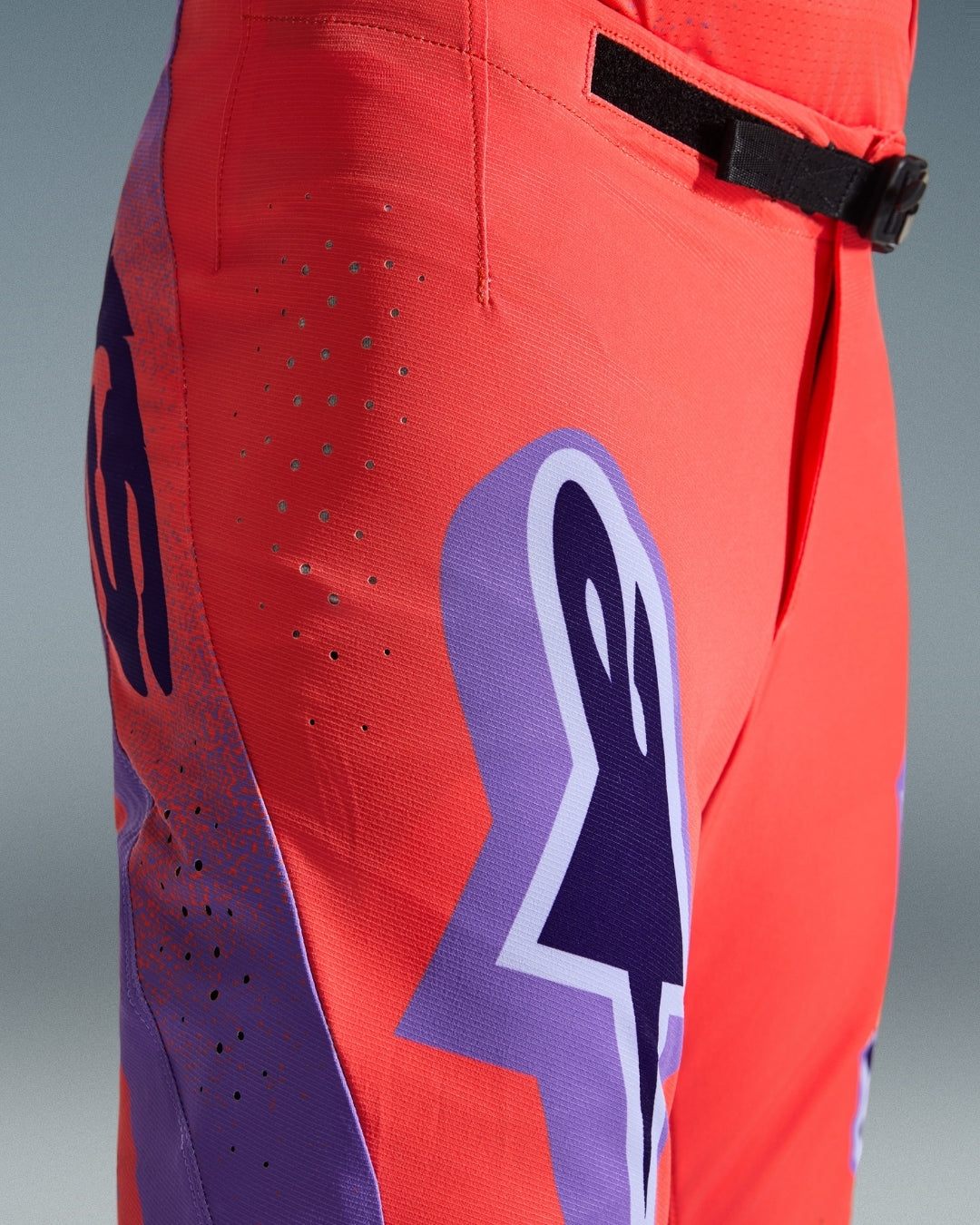 Pantalon Alpinestars Supertech Scenz - Orange Fluo/Violet