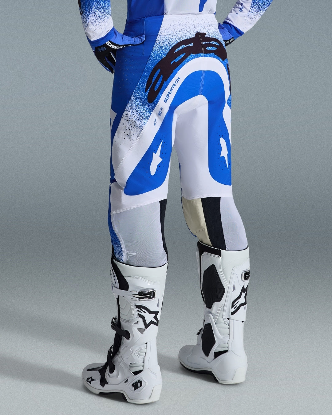 Pantalon Alpinestars Supertech Scenz - Bleu UCLA/Blanc