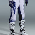 Pantalon Alpinestars Supertech Scenz - Gris clair/Bleu foncé