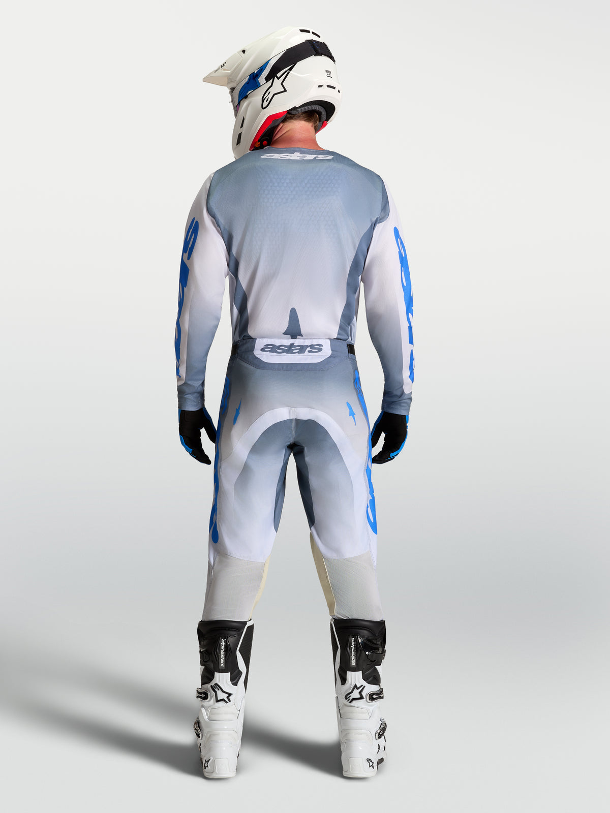 Alpinestars Lite-Dura Softshell Jacket - Navy/Bright Blue/White