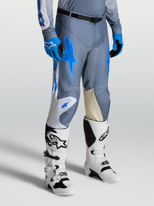 Pantalon Alpinestars Racer Amber - Gris cendré/Lilas clair/Bleu UCLA