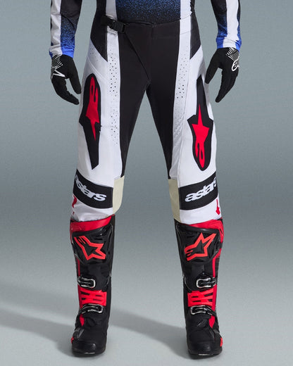 Pantalon Alpinestars Techstar Knif - Noir/Blanc/Rouge
