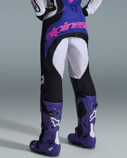 Pantalon Alpinestars Techstar Knif - Noir/Gris clair/Violet