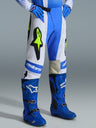Pantalon Alpinestars Techstar Knif - Bleu UCLA/Noir/Jaune Fluo